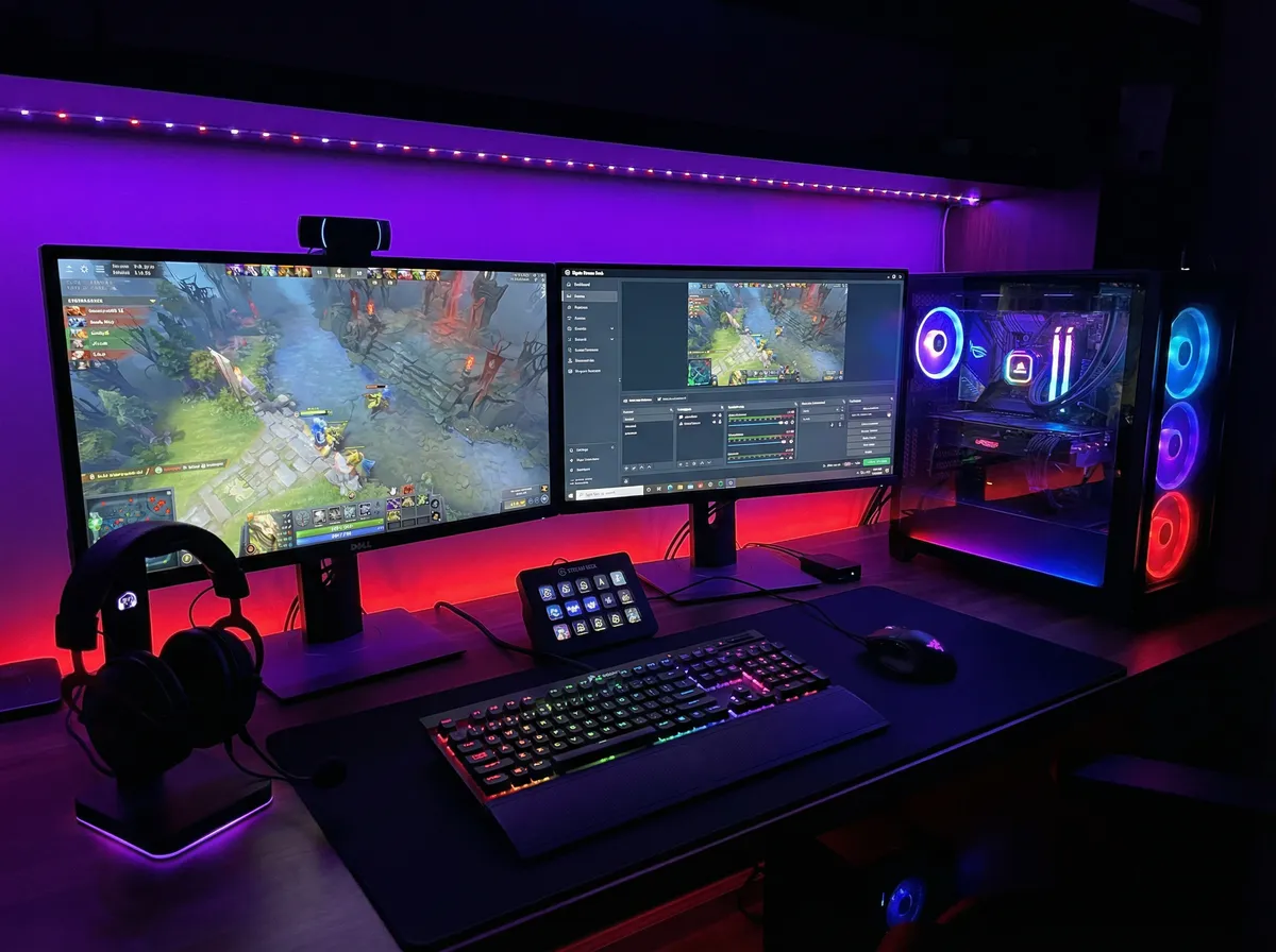 游戏直播方案 - 51黑料 控制室